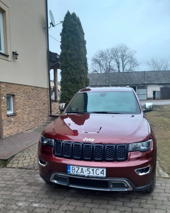 Jeep Grand Cherokee cena 145000 przebieg: 30000, rok produkcji 2017 z Zambrów małe 67